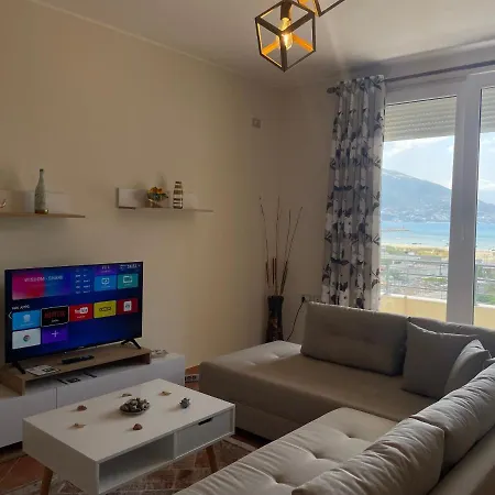 Modern Beach View Apartment, Vlore Exterior photo
